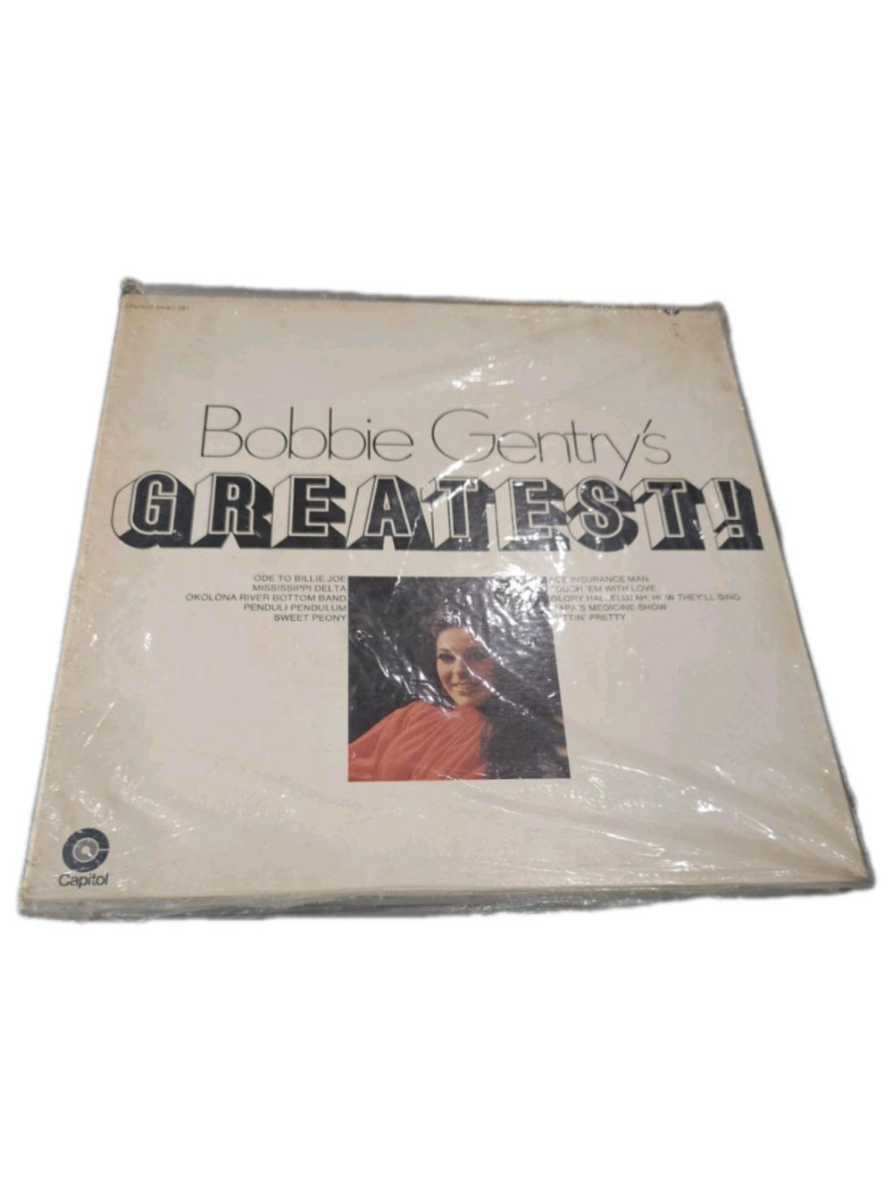 BOBBIE GENTRY - Greatest Hits (1969) - 12" Vinyl Record LP - VG+